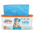 thumbnail image 2 of Diaper Genie Easy Roll Odour Lock Diaper Pail Refill, Unscented, 30 Bags, 2 of 12