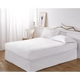 thumbnail image 1 of Marina Decoration Premium Luxury Ultra Soft Waterproof All Season Rayon from Bamboo Fitted Mattress Protector, Deep Pocket Fits Up to 18 Inch, 1 of 4