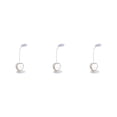 thumbnail image 4 of kurtrusly Convenient Portable Desk Lamp For Girls Stay Productive Wherever Are And Touch WHITE GOLD 3Set, 4 of 6