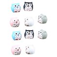 thumbnail image 1 of 12pcs Miniature Figurines Resin Owls Model Fairy Garden Mini Landscape Ornaments, 1 of 9