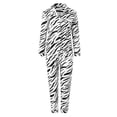 thumbnail image 4 of 2025 Femmes Décontracté Col à Revers Coton Pyjama Deux Pièces Bouton Imprimé à Carreaux Deux Satin Ensemble de Sommeil Pièce Pyjama à Manches Longues Ensemble de Shorts de Sommeil pour Femmes Costume de Pyjama, 4 of 7
