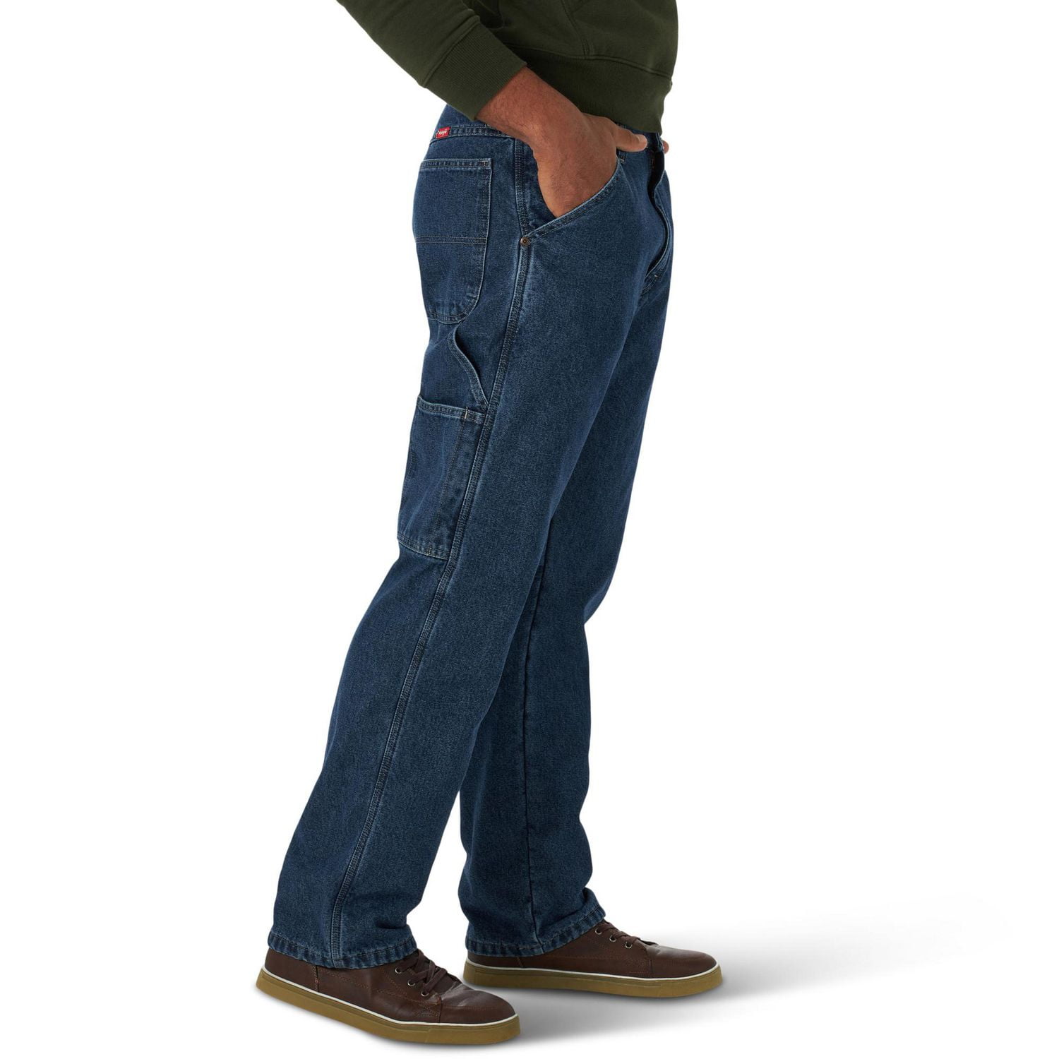 Wrangler Jean Doublée Polaire Menuisier Pour Homme