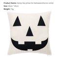 thumbnail image 2 of Wangscanis Housse de Coussin, Taie d'Oreiller Carrée à Motif de Dessins Animés d'Halloween, 2 of 6