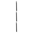 thumbnail image 2 of QualitChoice Baguettes de Batterie en Nylon Baguette de Batterie à Forte Élasticité Haute Robustesse Incassable Poignées d'Instrument de Musique en Forme de Goutte Noir Ensemble de 3, 2 of 6