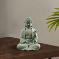 thumbnail image 3 of Statue de Buddha Assise Décorative Extérieur Intérieur Cadeau Ornement Porche Type A-02, 3 of 8