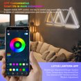 thumbnail image 2 of Wireless BT LED Creative Pickup Quantum Light DIY Indoor Wall, 2 of 8