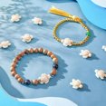 thumbnail image 2 of EIGTHTAIL100pcs Turtle Stone Beads Charms Diy Making Loose Beads Stone Necklace Loose Turtle Beads, 2 of 4