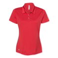 thumbnail image 1 of Adidas Polo de Performance pour Femmes, 3TG, Rouge Collégial, 1 of 1