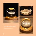 thumbnail image 4 of Transemion Wood Bedside Light With Delicate Pattern Suitable For Bedroom Or Cafe Deers Ball Night Light Home A, 4 of 6