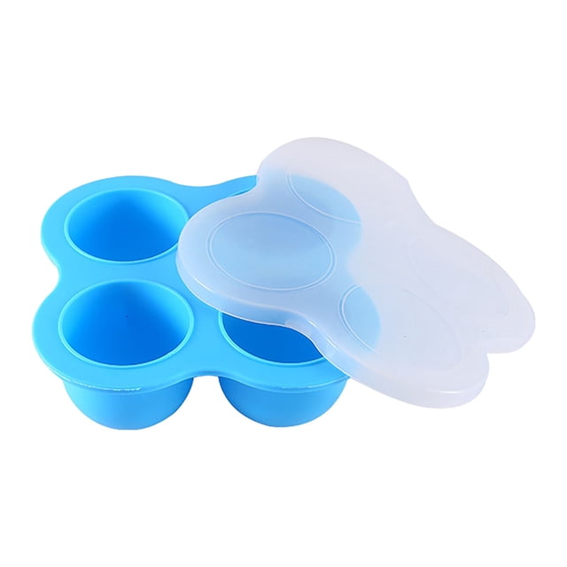 Harpily Popsicles Molds Food Grade Silicone Baby Food Supplement Box Storage Box Sealed Crisper Ice Box Ice Tool