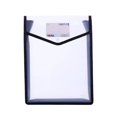 thumbnail image 1 of Dalazy Pochette de Documents Transparente A4 avec Fermeture à Pression, Blanc, 1 Unité, 1 of 6