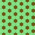 thumbnail image 1 of Ahgly Company Machine Washable Indoor Square Transitional Neon Green Area Rugs, 4' Square, 1 of 7