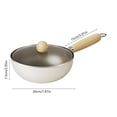 thumbnail image 3 of PRETXORVE Titanium Crystal Ceramic Frying Pan Frying Pan Household Nonstick Omelette Supplement Pan one Person Pan Nonstick Pan, 3 of 6