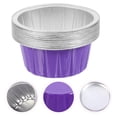 thumbnail image 2 of Bol de Fonte à la Cire Violette en Aluminium pour Usage Domestique avec Grande Capacité et Design Réutilisable 10 Pcs, 2 of 8