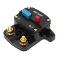 thumbnail image 1 of Audio Fuse Breaker Inverter, Heavy Duty Manual Reset Car Stereo Fuse Holder Wear Resistant Pressure Resistant  For Audio Stereo System 300A, 1 of 8