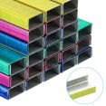 thumbnail image 4 of Unique Bargains Staples for Stapler, 4 Pack(1000Pcs Staples Per Pack) #10 Mini 3/16 Inch Staples Rose Red/Blue/Yellow/Green, 4 of 7