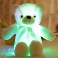 thumbnail image 2 of Valentine's Day Light Up LED Inductive Teddy Bear Stuffed Animals Plush Toy Colorful Glowing Teddy Bear, 2 of 7