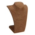 thumbnail image 1 of Necklace Pendant Display Bust Mannequin Jewelry Display Stand Holder Brown Brown L, 1 of 8