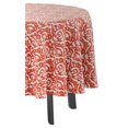 thumbnail image 3 of Vargottam Nappe Ronde Intérieure/extérieure 58 Pouces Nappe Ronde Imperméable pour Couples, Imprimé/été pour Cour Arrière Circulable/barbecues/pique-Nique - Rouge, 3 of 8