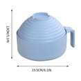 thumbnail image 3 of Home Kitchen Item Clearance Deals!Pcksrro Instant Noodles Bowl With Lid Tableware Student Dormitory Bowl and Chopsticks Set Instant Noodles Bowl With Lid, 3 of 9