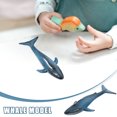thumbnail image 2 of 1Pcs Childrens Animal Toy Model Blue Plastic Whale for Kids 11.8X1.8X0.9In, 2 of 8