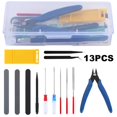 thumbnail image 3 of EASTIN 14Pcs Modeler Tools Kit for Gundam Maker Car Model Building Repair Hobby Building Tools Craft, 3 of 10