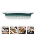 thumbnail image 3 of Ceramic Baking Dish Roasting Lasagna Pan Rectangular Dish Bakeware Handle Pan, 3 of 9
