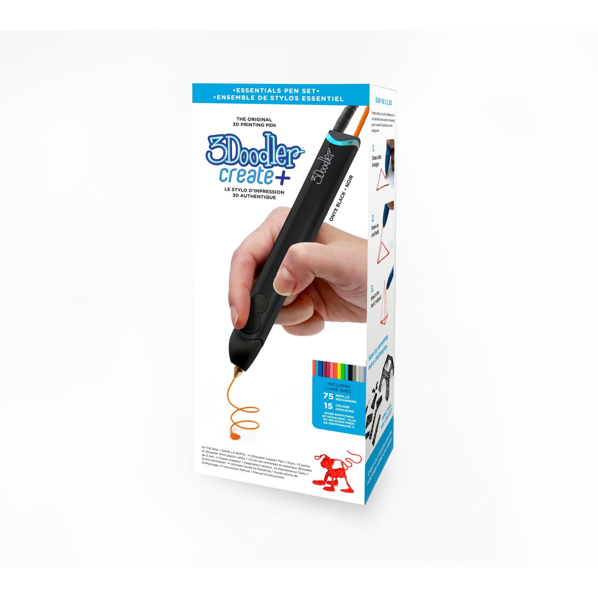 3Doodler Create+ (Plus) Essentials 3D Printing Pen Set - Walmart.ca
