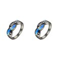 thumbnail image 4 of Decodeary Bague Vintage pour Femmes Adaptée à Diverses Occasions avec Cadeaux Classiques 8 2Ensemble, 4 of 6