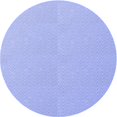 thumbnail image 1 of Ahgly Tapis Rond Lavable en Machine Intérieur Transitionnel Bleu Ciel, 5 Pieds Rond, 1 of 7