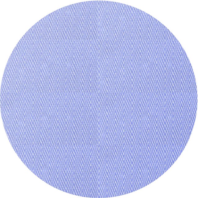 Ahgly Tapis Rond Lavable en Machine Intérieur Transitionnel Bleu Ciel, 5 Pieds Rond