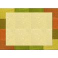 thumbnail image 1 of Ahgly Company Tapis d'Intérieur Lavables en Machine, Rectangle Transitionnel Brun Cannelle, 2' x 5', 1 of 7