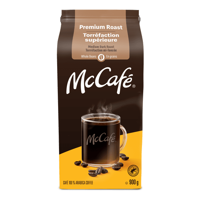 McCafé Premium Medium Dark Roast, Whole Bean Coffee