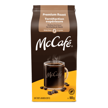 McCafé Premium Medium Dark Roast, Whole Bean Coffee