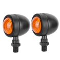 thumbnail image 1 of Turn Signal Lamp, High Brightness Weatherproof Yellow Motorcycle Turn Light  For Vehicles With 10mm/0.4in Bracket Replacement For, 1 of 8