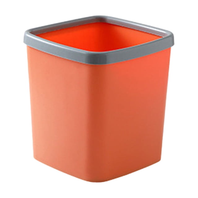 Kitchen Trash Can,Office Desk Accessories Mini Trash Can Miniature Plastic Trash Can Pressure Ring Countertop Trash Can for Bathroom Office Kitchen Desk Coffee Table Bathroom Trash Can