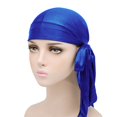 thumbnail image 2 of Silky Durag   Multi Colour Options | Premium Silk Du Rags For Men & Women | Perfect For Waves  Braids & Locs, 2 of 4