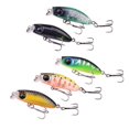 thumbnail image 2 of DYNWAVECA Fishing Lures Hard Baits Fishing Accessories, Swimbaits Crankbaits Artificial Baits for Rivers Seawater Freshwater Reservoirs 5Pieces Random Color, 2 of 10