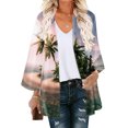 thumbnail image 1 of Nouveaux Hauts pour Femmes 2023 Mode Grande Taille Manches Longues Col Rond Blouse Imprimée Automne Chandail Décontracté Hauts Chemise Manches Longues pour Femmes, 1 of 5
