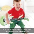 thumbnail image 3 of Kids Musical Guitar Electric Musical Toy Instrument with 4 Play Modes Lights & Musics for Boys and Girls, 3 of 7