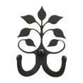 thumbnail image 1 of Village Wrought Iron WH-D-109 Leaf Fan Double Wall Hook, 1 of 2