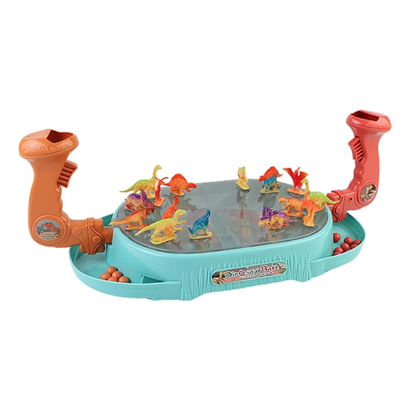 tumgatte Jeu de Flipper Dinosaure pour Enfants Jeux de Table Remue-Méninges Deux Personnes Interactif Balle à Éjection Course Jeux de Table Jouets Liquidation