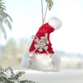 thumbnail image 4 of WRKEKC Clearance Christmas Hat Decoration Christmas Tree Decoration Christmas Red Decoration Holiday Gift Suitable for Living Room Kitchen Bedroom Decoration, 4 of 6