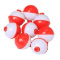 thumbnail image 3 of Graflsoa Flotteurs de Pêche Rouges et Blancs de 0,75 Po, Lot de 50 – Flotteurs en Plastique Durables pour Suspension d'Appâts et Contrôle de la Profondeur, 3 of 6