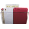thumbnail image 3 of Storex Wall File, Letter Size, Clear, 6-Pack, 3 of 3