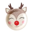 thumbnail image 2 of Fridja Christmas Decorations Christmas Day Shaped Plates Christmas Tree Wapiti Santa Claus Party Decoration Disposable Christmas Dinner Plates Tableware Christmas Decoration, 2 of 6