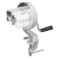 thumbnail image 3 of Manual Macaroni Maker Stainless Steel Silver Portable Hand Cranking Noodles Pressing Machine for Kitchen Restaurant, 3 of 14