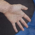 thumbnail image 3 of Trampoline Enclosure Safety Mesh Net Replacement Screen Netting , PVC Trampoline Replacement Net for 8 Poles, 3 of 9