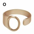 thumbnail image 1 of CUITING Bague Mode Ajustable Initiale Alphabet Lettre A-Z Bagues pour Femmes Bijoux-Argent C, 1 of 9