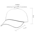 thumbnail image 2 of Liquidation & Promo, Chapeau de Golf Baseball, Profil Bas, Hommes Femmes, Non Structuré, Confortable, Respirant, Ajustement Universel, Polyvalent, Quotidien, Couvre-Chef Polyvalent et Tendance/coton, Bleu,Sopatenor, 2 of 8